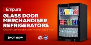 Empura Glass Door Merchandiser Refrigerators